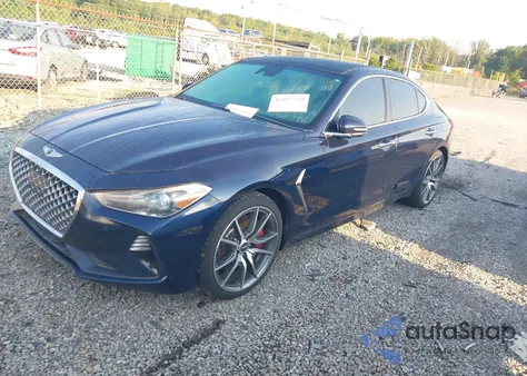 2019 Genesis G70 Prestige/Sport/Dynamic/Design Edition from USA, damaged, VIN KMTG34LE3KU024830